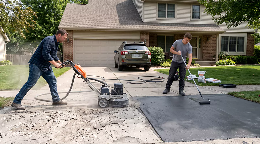 Why Does Resurfaced Concrete Peel or Flake?