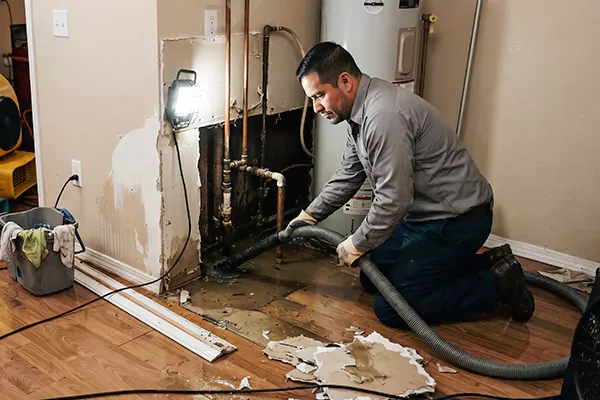 Burst Pipe Clean Up Brea