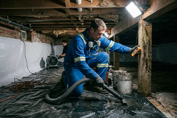 Crawl Space Water Damage Repair Brea