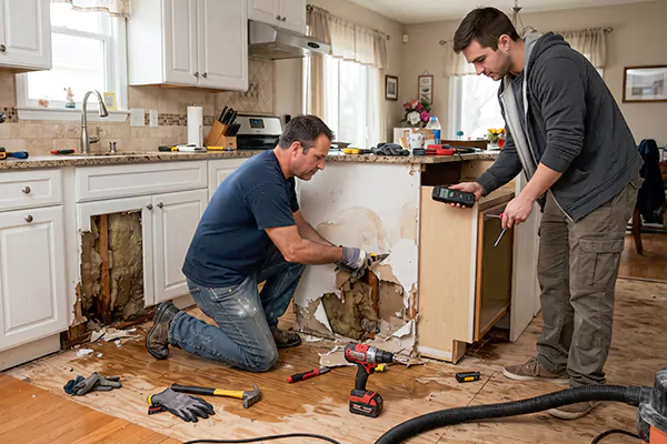 Kitchen Water Damage Repair Brea