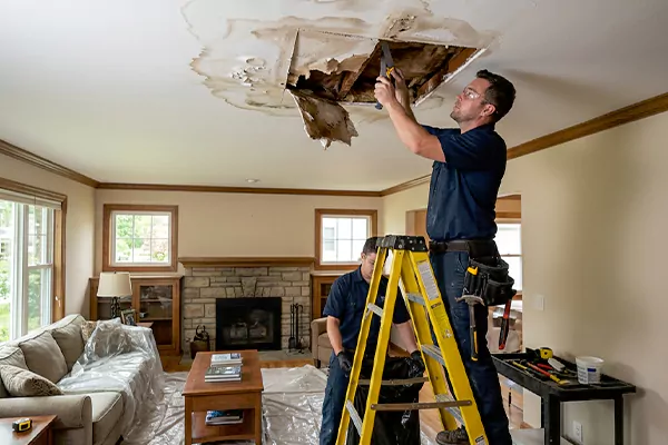 Water Damage Ceiling Repair Brea