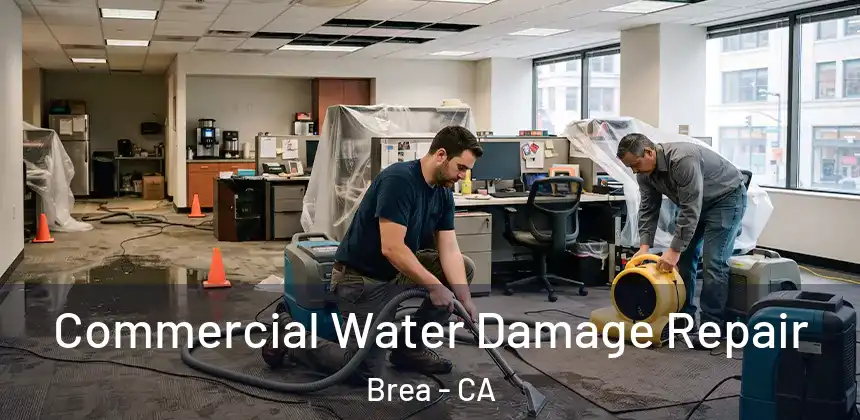  Commercial Water Damage Repair Brea - CA