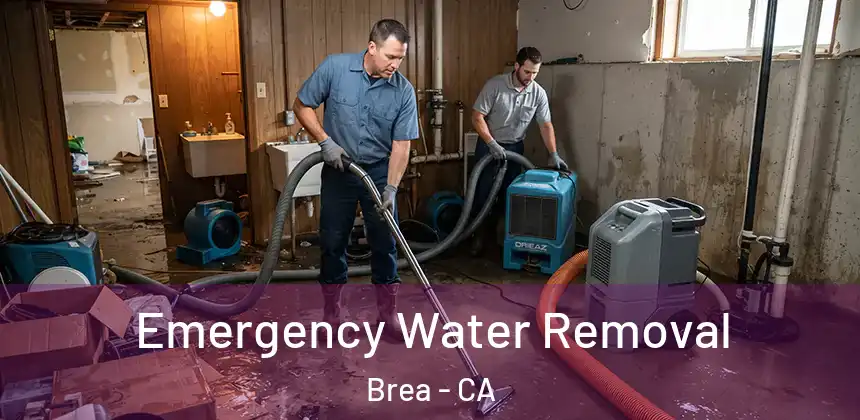  Emergency Water Removal Brea - CA