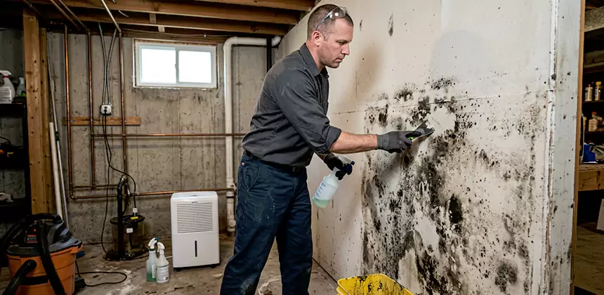 Black Mold Removal From Walls in Brea