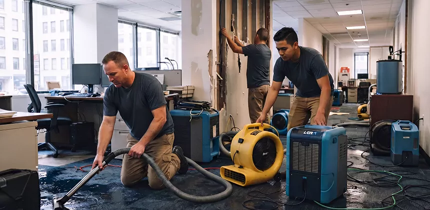 Emergency Commercial Water Damage Repair in Brea