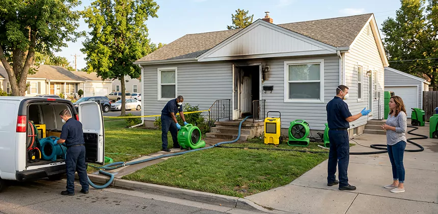 Fire and Water Damage Restoration in Brea