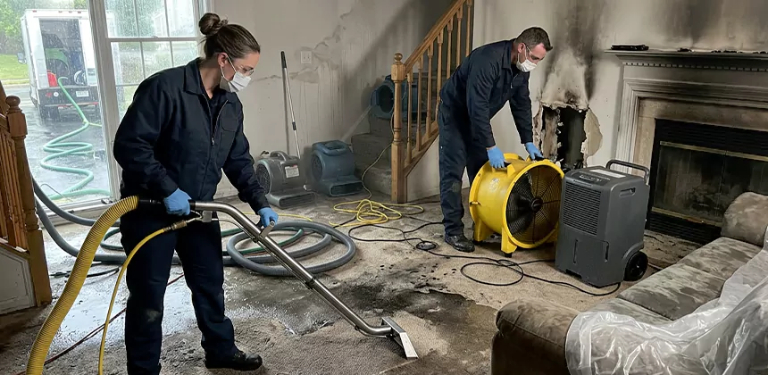Same-Day Fire and Water Restoration in Brea