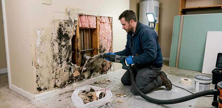 Black Mold Drywall Repair in Brea