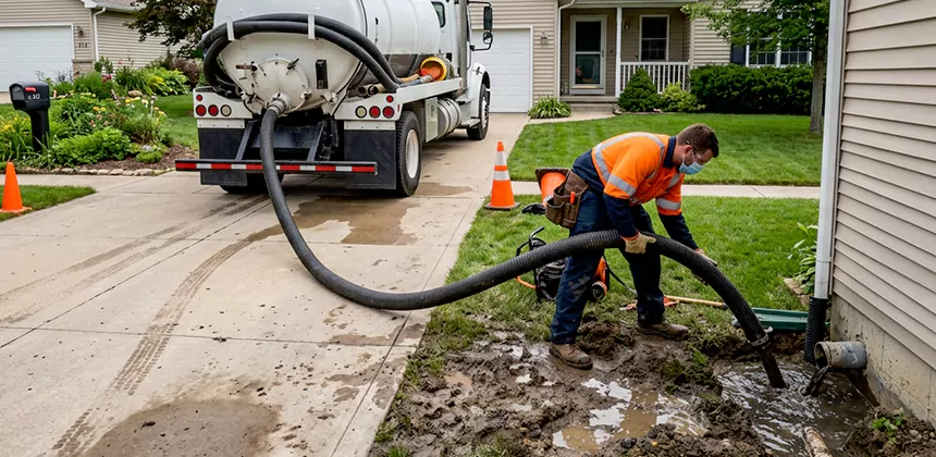 Sewage Water Removal in Brea