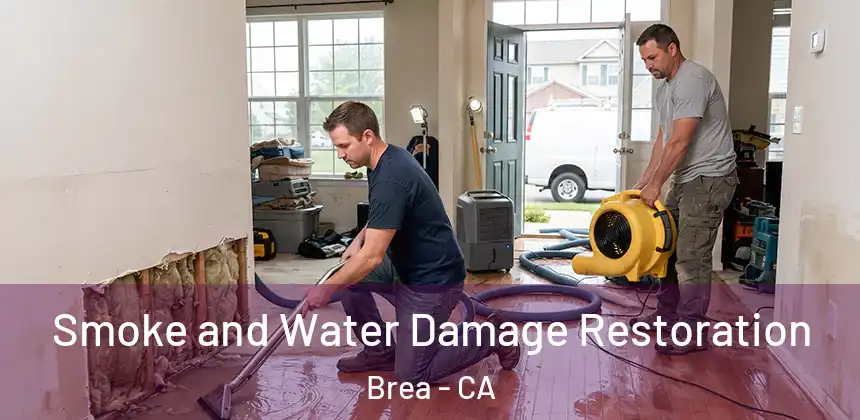  Smoke and Water Damage Restoration Brea - CA